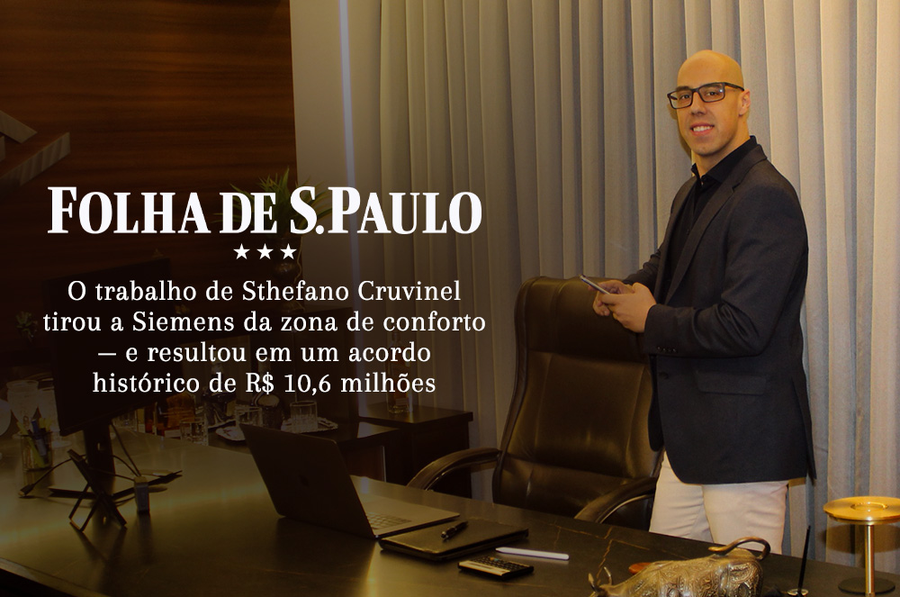 Grupo Cruvinel, sob comando de Sthefano Cruvinel, impulsiona resolução de disputa judicial da Siemens, segundo Folha de São Paulo