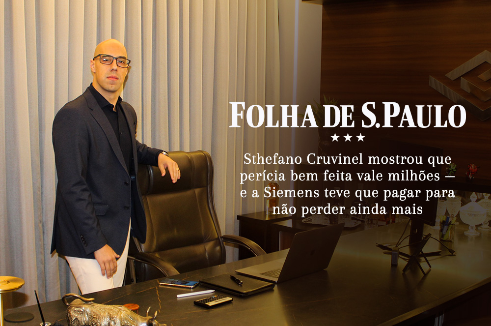 CEO do Grupo Cruvinel, impulsiona resolução de disputa judicial da Siemens, e é destaque na Folha de São Paulo
