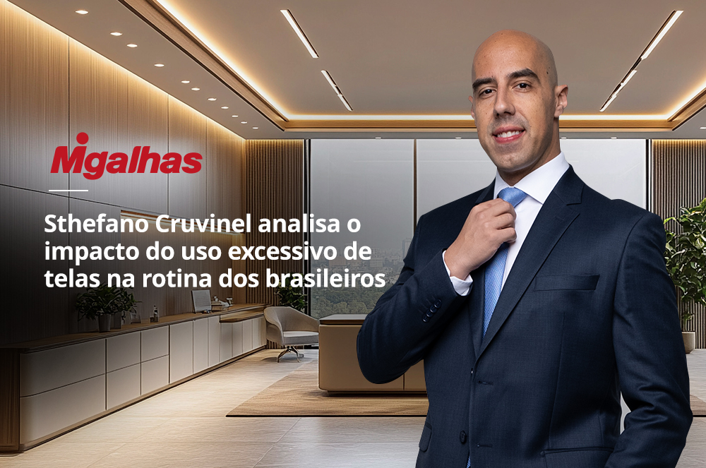 Conectividade sem propósito? CEO Sthefano Cruvinel comenta os riscos do excesso de tela no país no Migalhas