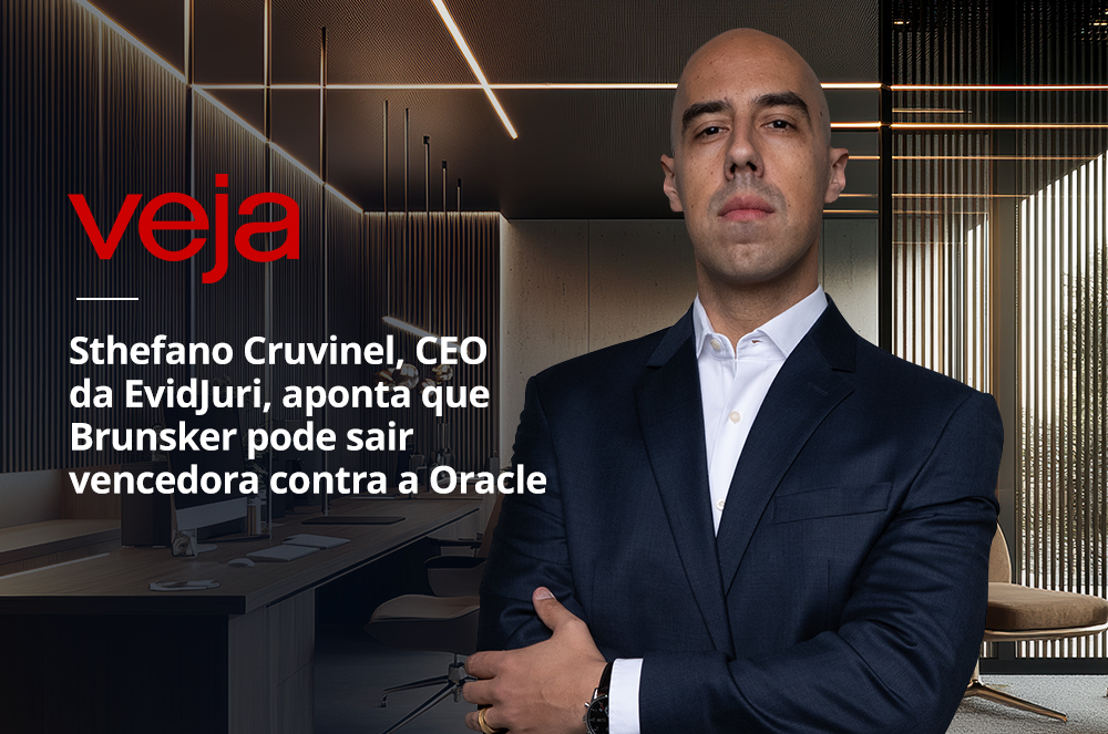 CEO da Evidjuri, Sthefano Cruvinel, comenta virada no processo entre Oracle e Brunsker