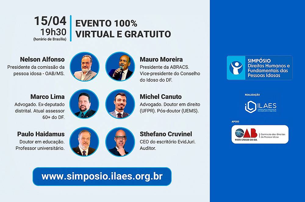 Sthefano Cruvinel participará do Simpósio sobre 