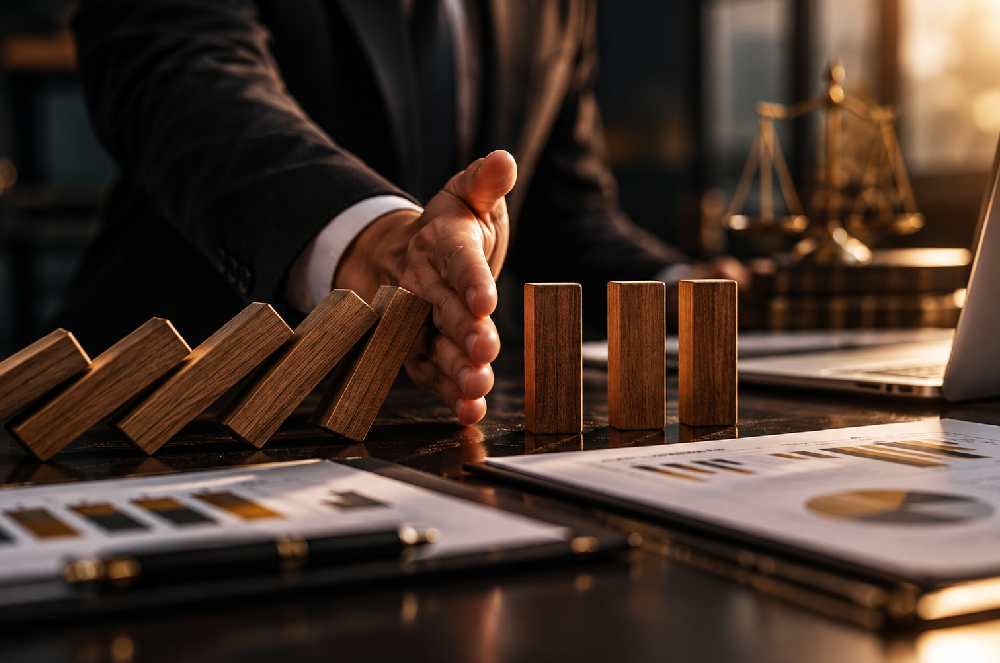 Análise técnica e mecanismos de governança ajudam a identificar falhas de controle em projetos antes que elas comprometam a execução e gerem conflitos.